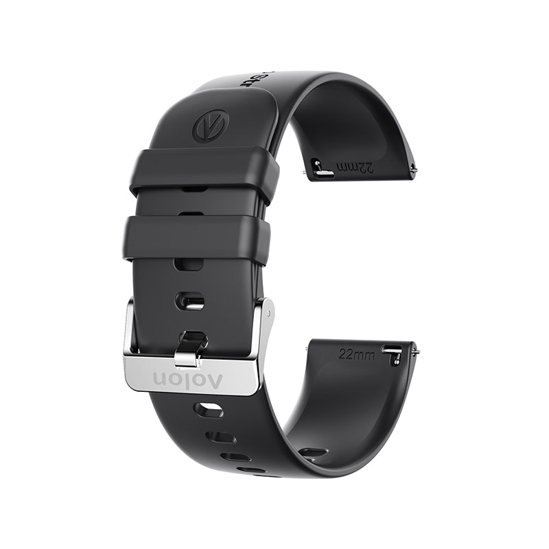 Aolon 22mm siliconen band - Aolon